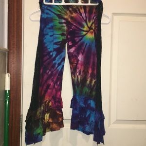 Tie dye pants